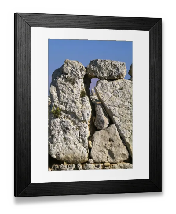 Framed Print : Xaghra Temple, Gozo, Malta Framed Print : Xaghra Temple, Gozo, Malta