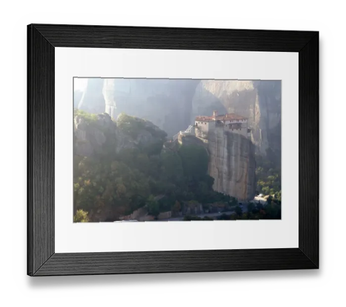 Framed Print : Roussanou Monastery Framed Print : Roussanou Monastery