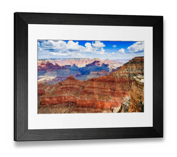 Framed Print : South Rim, Grand Canyon, Arizona