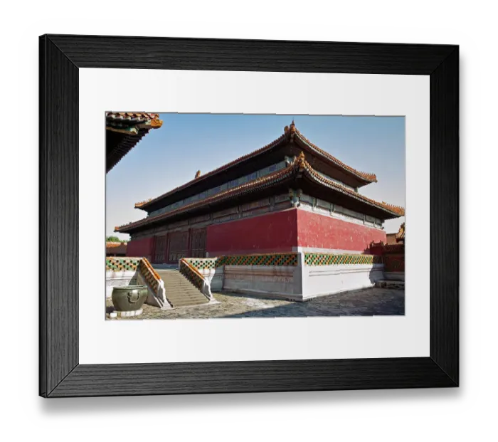 Framed Print : Historic building in Forbidden City Framed Print : Historic building in Forbidden City