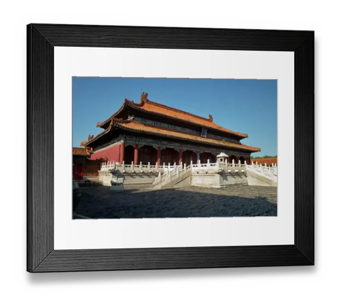 Framed Print : Building in the Forbidden City Framed Print : Building in the Forbidden City