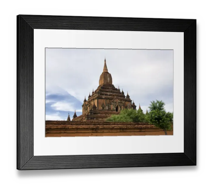 Framed Print : Pagoda of Sulamani Kyaung Framed Print : Pagoda of Sulamani Kyaung