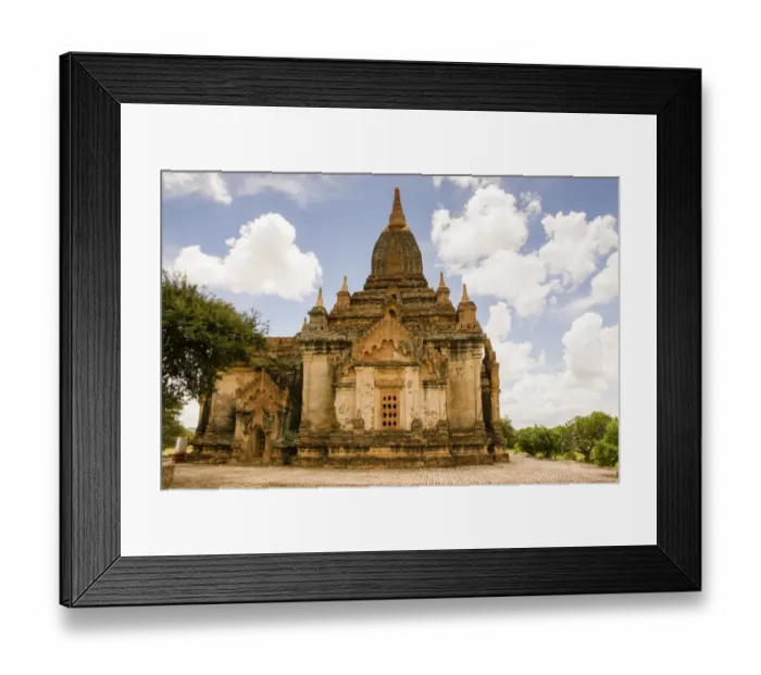 Framed Print : Buddhist Pagoda