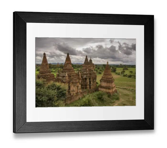 Framed Print : Bagan temples and pagodas Framed Print : Bagan temples and pagodas
