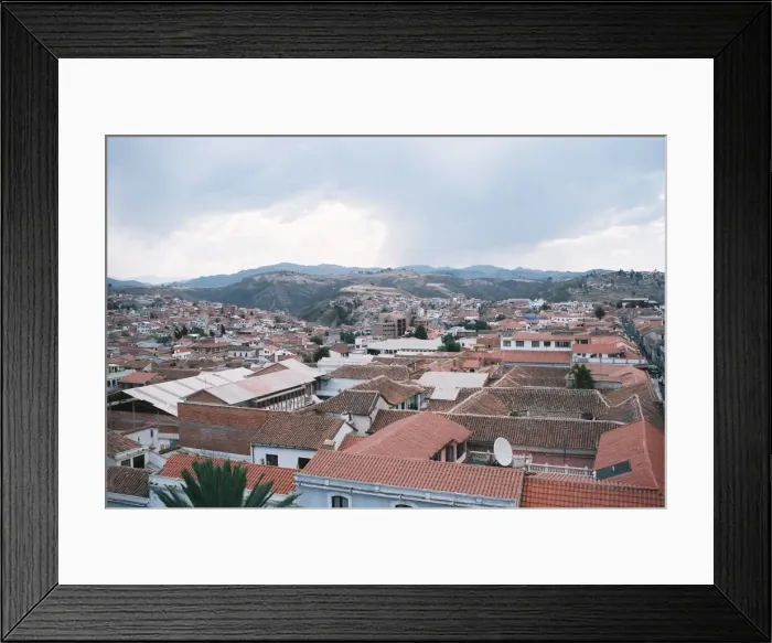 Framed Print : The city of Sucre, Unescos World Heritage Framed Print : The city of Sucre, Unescos World Heritage