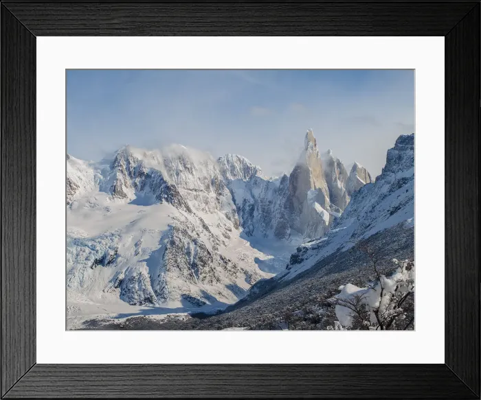 Framed Print : Glaciar Torre Framed Print : Glaciar Torre