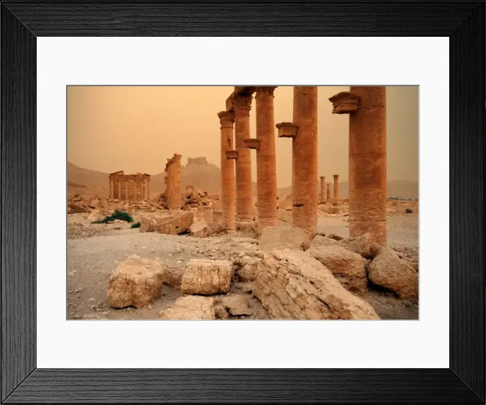Framed Print : Funerary Temple, Palmyra, Syria Framed Print : Funerary Temple, Palmyra, Syria