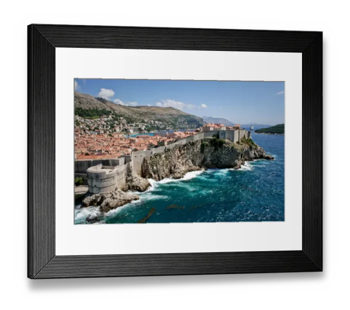 Framed Print : Old City of Dubrovnik