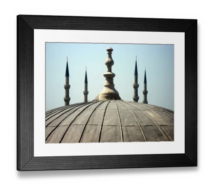 Framed Print : Sultanahmet from Haghia Sofia, Istanbul, Turkey Framed Print : Sultanahmet from Haghia Sofia, Istanbul, Turkey