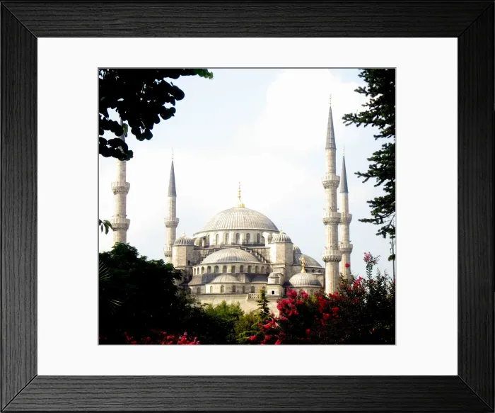 Framed Print : Sultanahmet, Blue Mosque, Istanbul, Turkey Framed Print : Sultanahmet, Blue Mosque, Istanbul, Turkey