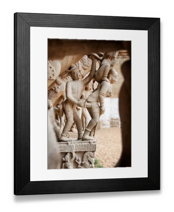 Framed Print : Stone carving Ranganathaswamy temple in Srirangam Framed Print : Stone carving Ranganathaswamy temple in Srirangam