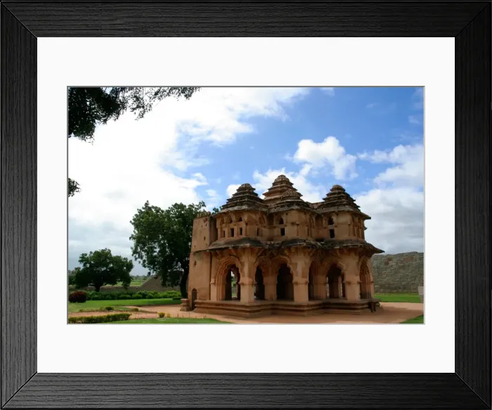 Framed Print : Hampi. The Lotus Mahal of Hampi ruins, an UNESCO World Heritage site Framed Print : Hampi. The Lotus Mahal of Hampi ruins, an UNESCO World Heritage site