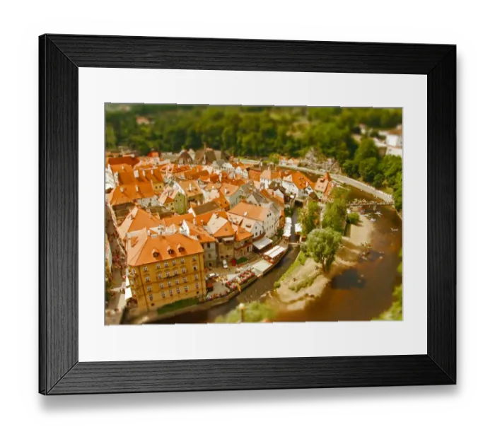 Framed Print : Cesky Krumlov