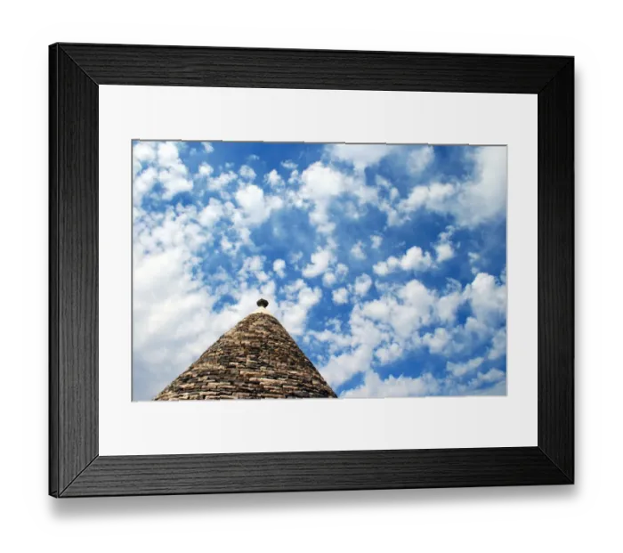 Framed Print : Trulli in Alberobello