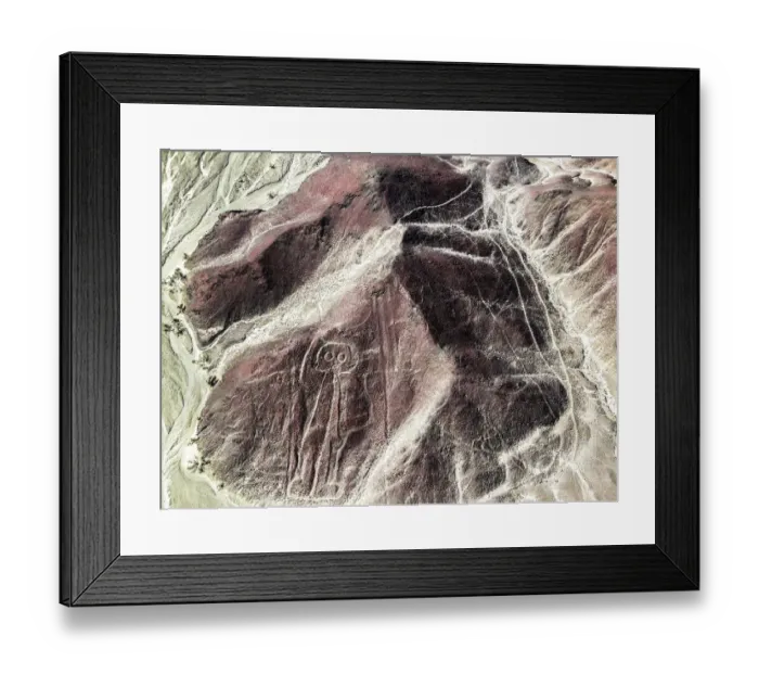 Framed Print : Astronaut of nazca Framed Print : Astronaut of nazca