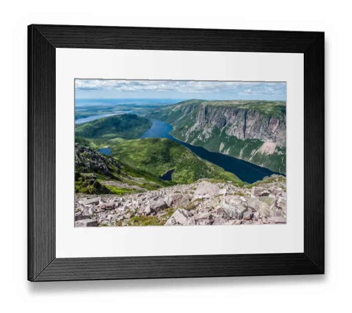 Framed Print : Gros Morne Mountain Framed Print : Gros Morne Mountain