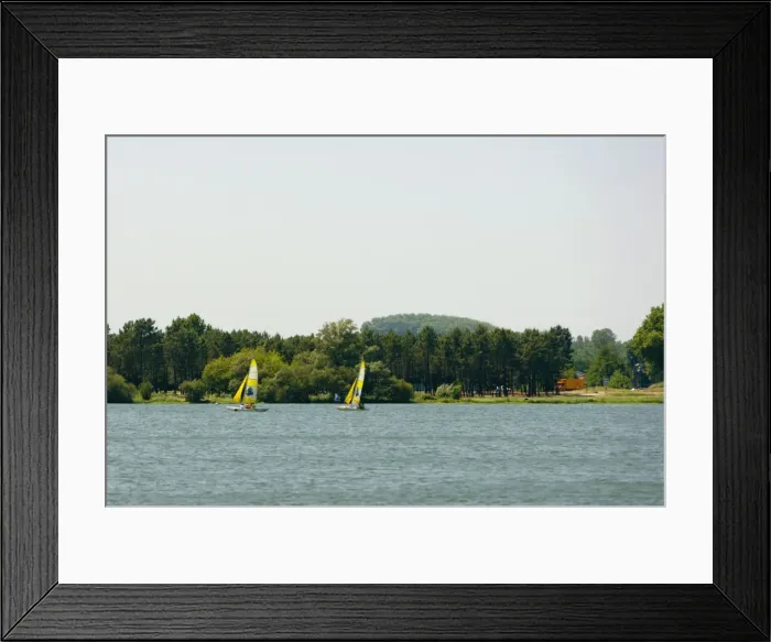 Framed Print : Two sailboats in a lake, Bordeaux Lake, Bordeaux, Aquitaine, France Framed Print : Two sailboats in a lake, Bordeaux Lake, Bordeaux, Aquitaine, France