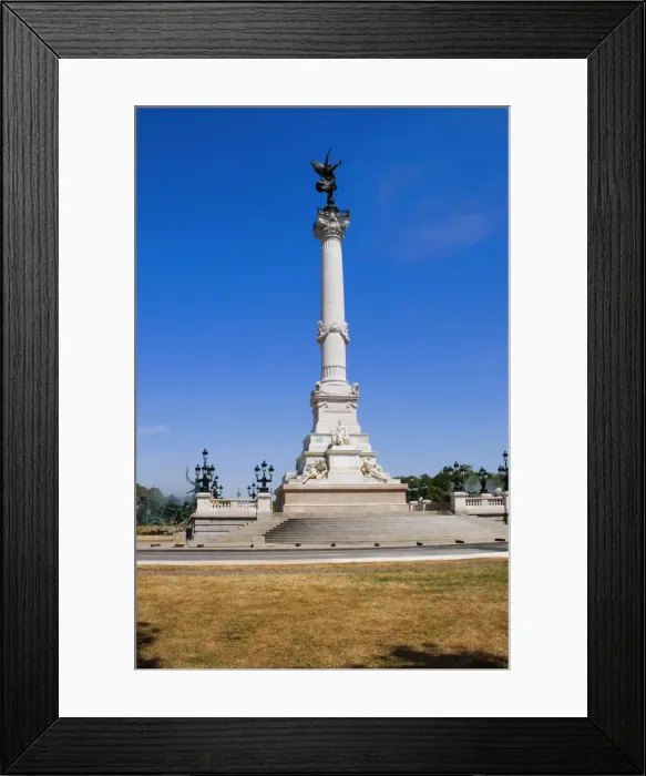 Framed Print : Low angle view of a monument, Fontaine Des Quinconces, Monument Aux Girondins, Bordeaux, Aquitaine, France Framed Print : Low angle view of a monument, Fontaine Des Quinconces, Monument Aux Girondins, Bordeaux, Aquitaine, France