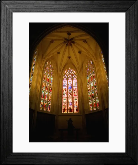 Framed Print : Low angle view of stained glasses in a church, Church Of St. Pierre, Bordeaux, Aquitaine, France Framed Print : Low angle view of stained glasses in a church, Church Of St. Pierre, Bordeaux, Aquitaine, France