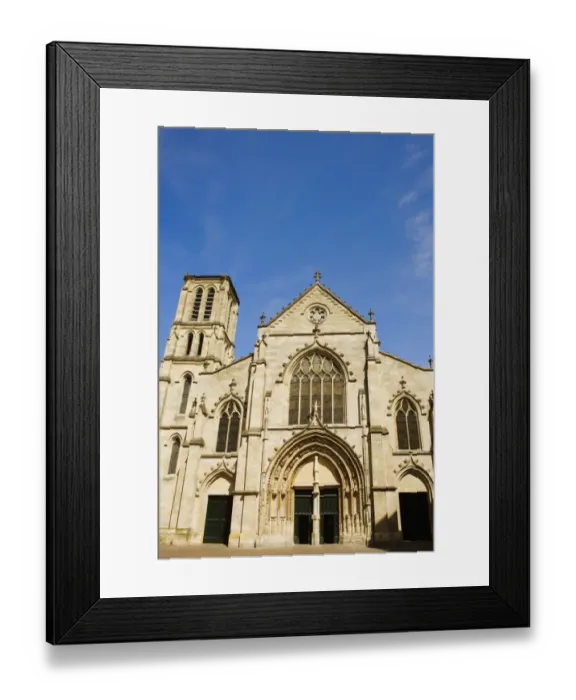 Framed Print : Facade of a church, St. Pierre Church, Bordeaux, Aquitaine, France Framed Print : Facade of a church, St. Pierre Church, Bordeaux, Aquitaine, France