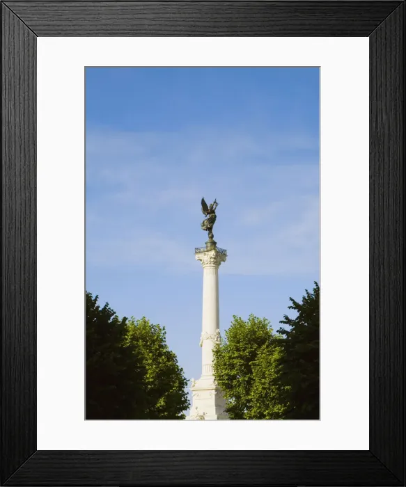 Framed Print : Low angle view of a monument, Fontaine Des Quinconces, Monument Aux Girondins, Bordeaux, Aquitaine, France Framed Print : Low angle view of a monument, Fontaine Des Quinconces, Monument Aux Girondins, Bordeaux, Aquitaine, France