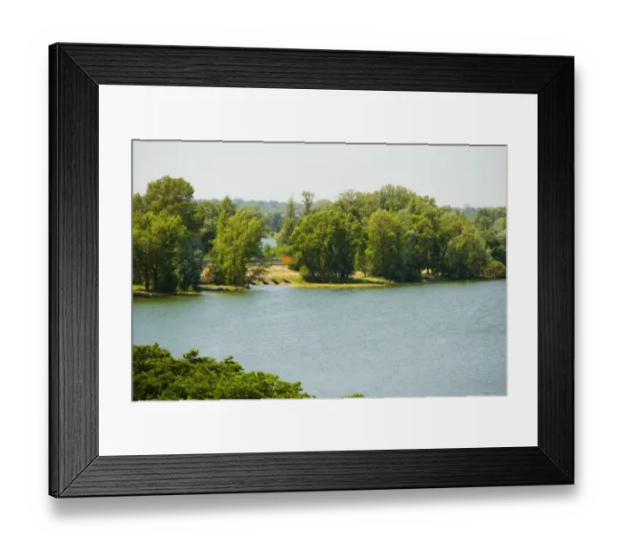 Framed Print : Trees at a lakeside, Bordeaux Lake, Bordeaux, Aquitaine, France Framed Print : Trees at a lakeside, Bordeaux Lake, Bordeaux, Aquitaine, France