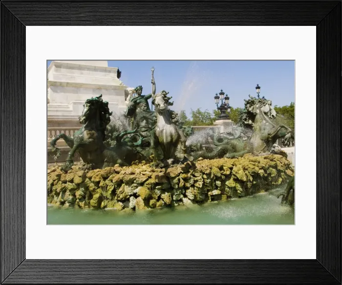Framed Print : Statue at a fountain, Fontaine Des Quinconces, Monument Aux Girondins, Bordeaux, Aquitaine, France Framed Print : Statue at a fountain, Fontaine Des Quinconces, Monument Aux Girondins, Bordeaux, Aquitaine, France