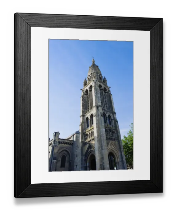 Framed Print : Low angle view of a church, Leglise Sainte-Marie De La Bastide, Bordeaux, Aquitaine, France Framed Print : Low angle view of a church, Leglise Sainte-Marie De La Bastide, Bordeaux, Aquitaine, France