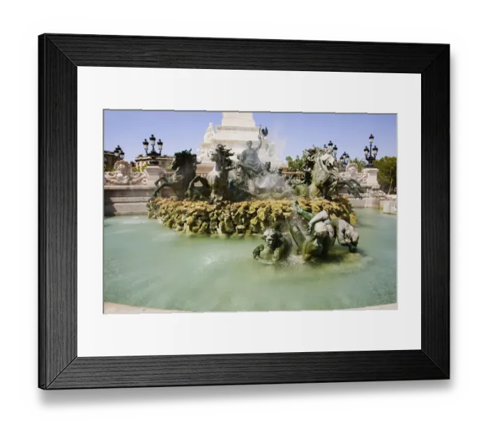 Framed Print : Statues at a fountain, Fontaine Des Quinconces, Monument Aux Girondins, Bordeaux, Aquitaine, France Framed Print : Statues at a fountain, Fontaine Des Quinconces, Monument Aux Girondins, Bordeaux, Aquitaine, France