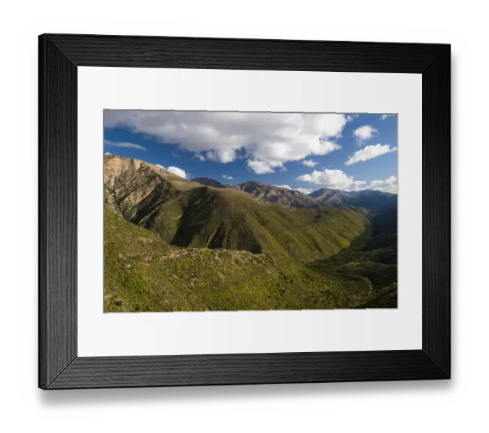 Framed Print : Mountain landscape, Swartberg mountains, Western Cape, South Africa, Africa Framed Print : Mountain landscape, Swartberg mountains, Western Cape, South Africa, Africa