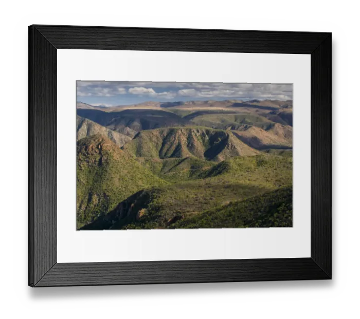 Framed Print : Mountain landscape, Baviaanskloof, Eastern Cape, South Africa, Africa Framed Print : Mountain landscape, Baviaanskloof, Eastern Cape, South Africa, Africa