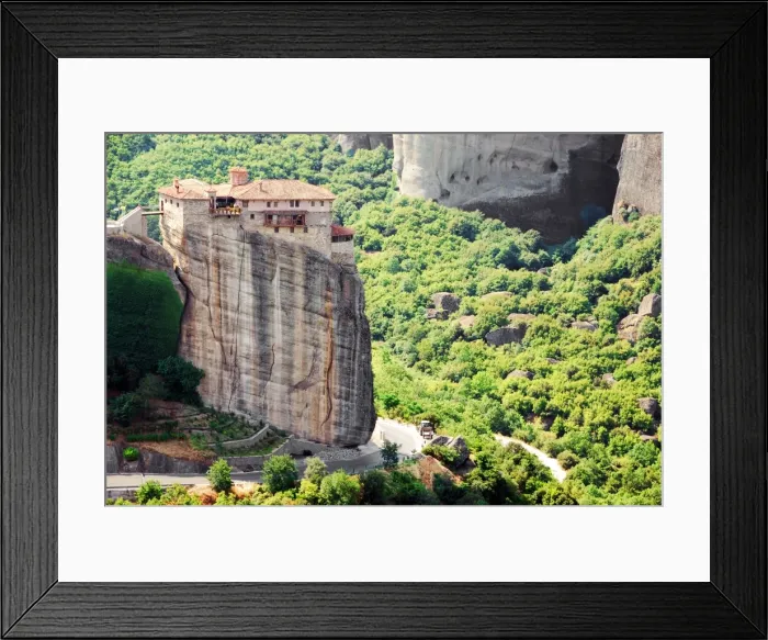 Framed Print : Holy Monastery of Roussanou Framed Print : Holy Monastery of Roussanou
