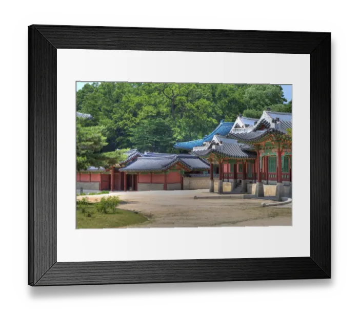Framed Print : Korean Changdeokgung Palace Framed Print : Korean Changdeokgung Palace