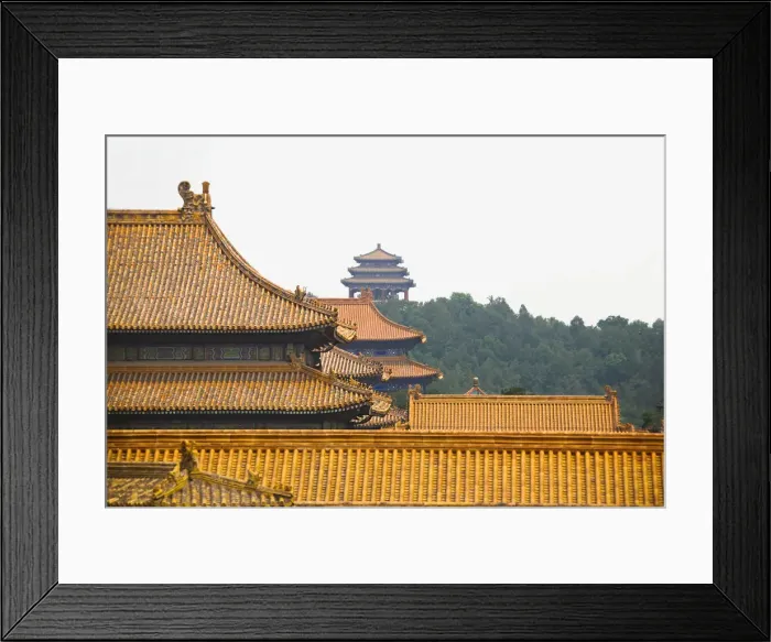 Framed Print : High section view of a palace, Forbidden City, Beijing, China Framed Print : High section view of a palace, Forbidden City, Beijing, China