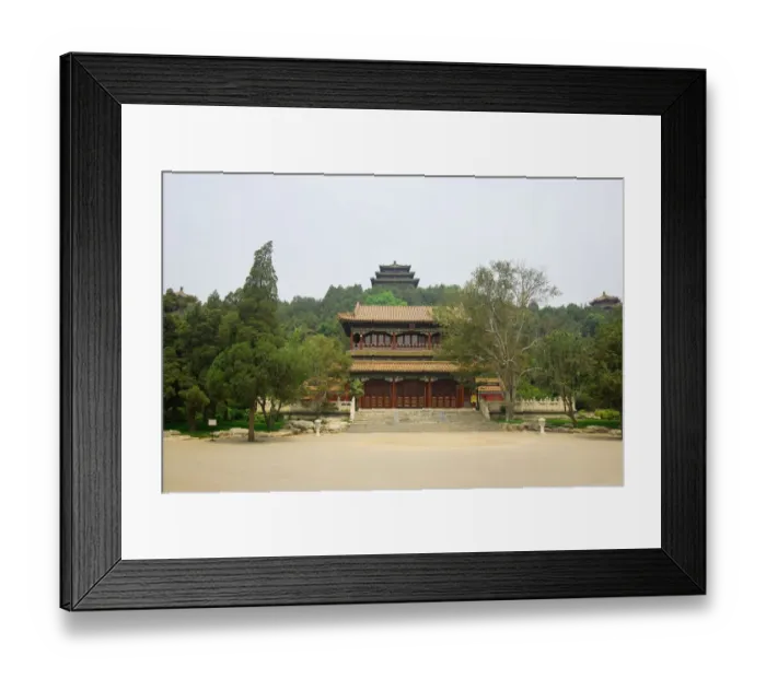 Framed Print : Facade of a palace, Forbidden City, Beijing, China Framed Print : Facade of a palace, Forbidden City, Beijing, China