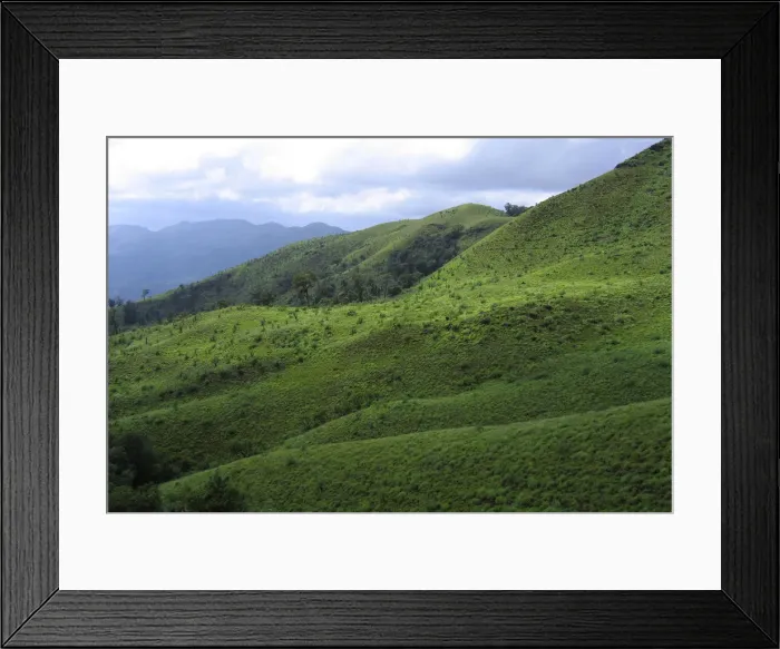Framed Print : Bababudangiri range Framed Print : Bababudangiri range