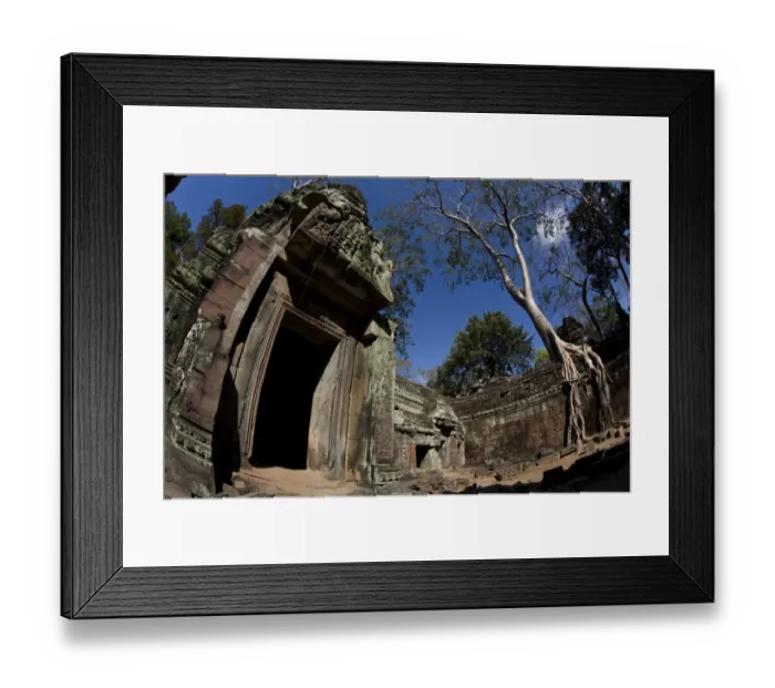 Framed Print : Temple ruins in the ancient city of Angkor Wat, Northwestern Cambodia Framed Print : Temple ruins in the ancient city of Angkor Wat, Northwestern Cambodia