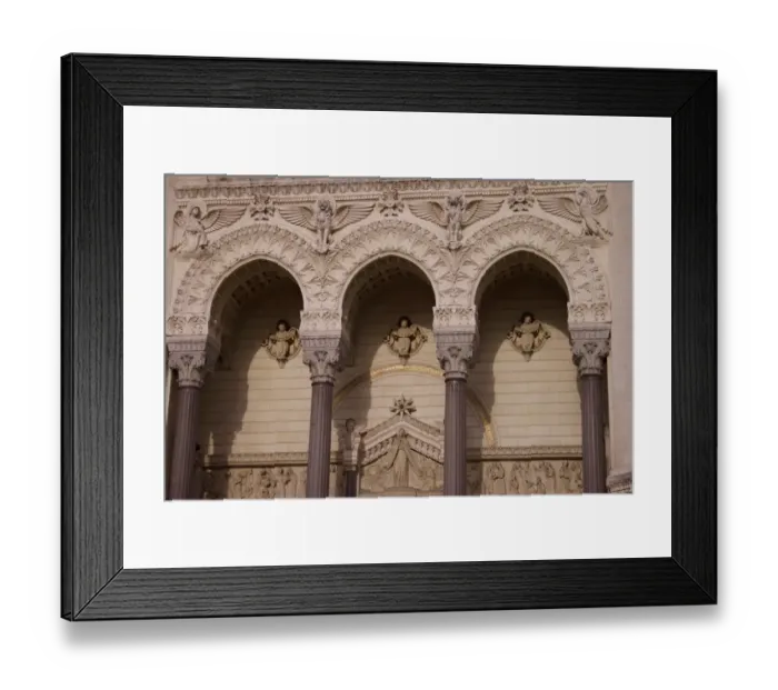 Framed Print : France, Rhone Department, Lyon, Vieux Lyon, Basilica Notre Dame de Fourviere Framed Print : France, Rhone Department, Lyon, Vieux Lyon, Basilica Notre Dame de Fourviere