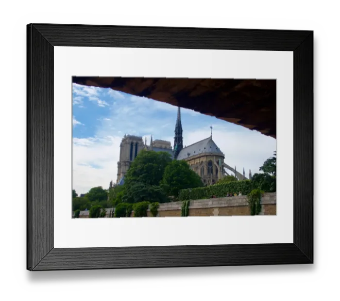Framed Print : Notre Dame Cathedral, Paris, France