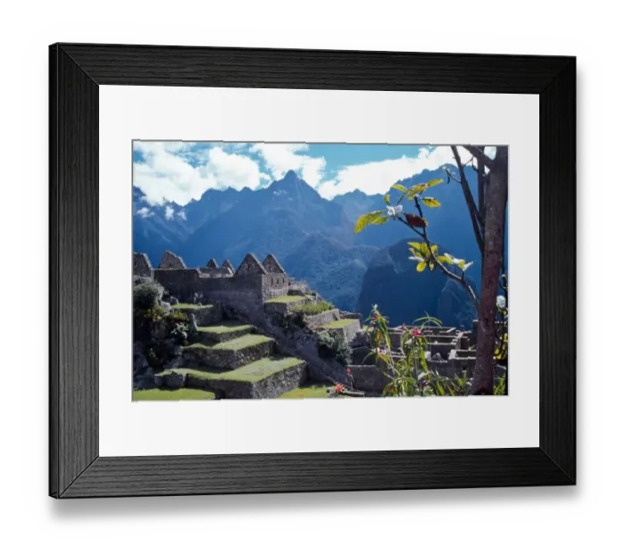Framed Print : Machu Picchu, Peru, South America, pre-Columbian historical site Framed Print : Machu Picchu, Peru, South America, pre-Columbian historical site