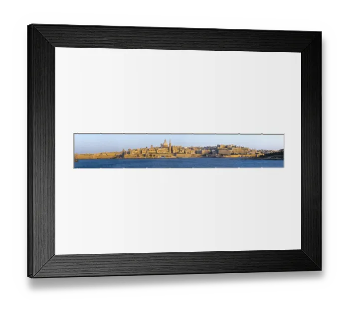 Framed Print : View of the town Framed Print : View of the town