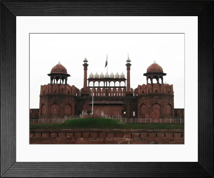 Framed Print : Red Fort. Happy Independence day at Red Fort in Delhi Framed Print : Red Fort. Happy Independence day at Red Fort in Delhi