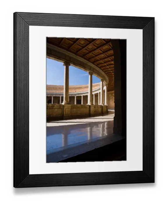 Framed Print : Palacio Carlos V Framed Print : Palacio Carlos V