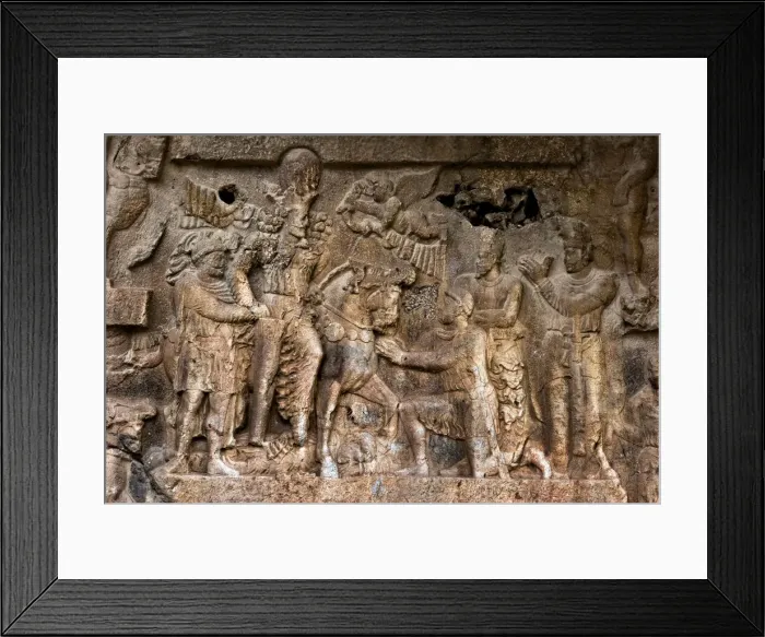 Framed Print : Persian Rock Craving Framed Print : Persian Rock Craving