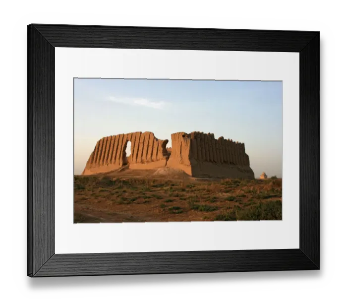 Framed Print : Great Kiz Kala Framed Print : Great Kiz Kala