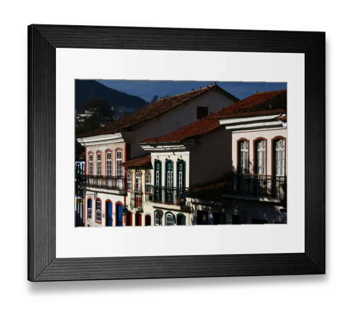Framed Print : Casario Colonial Framed Print : Casario Colonial