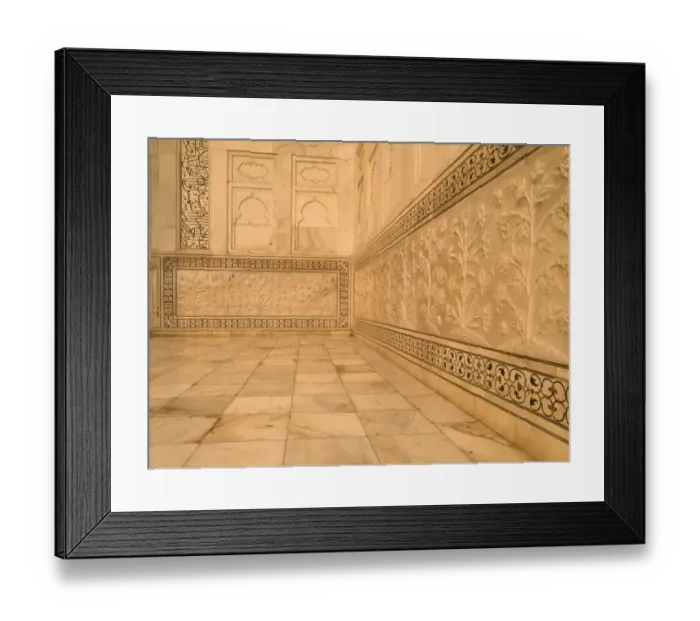 Framed Print : Taj Mahal, Agra, India Framed Print : Taj Mahal, Agra, India