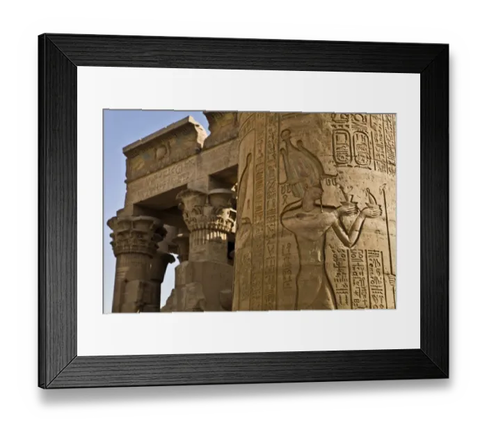Framed Print : Kom Ombo temple. egypt Framed Print : Kom Ombo temple. egypt