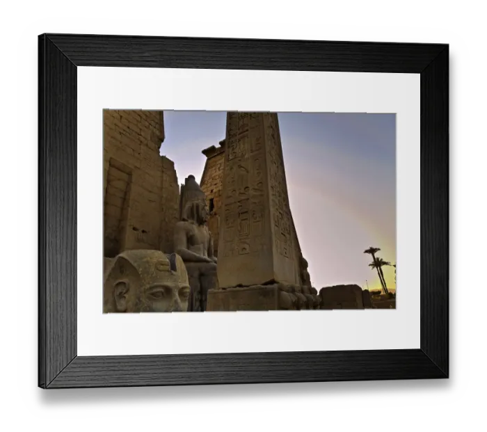 Framed Print : luxor temples. egypt Framed Print : luxor temples. egypt