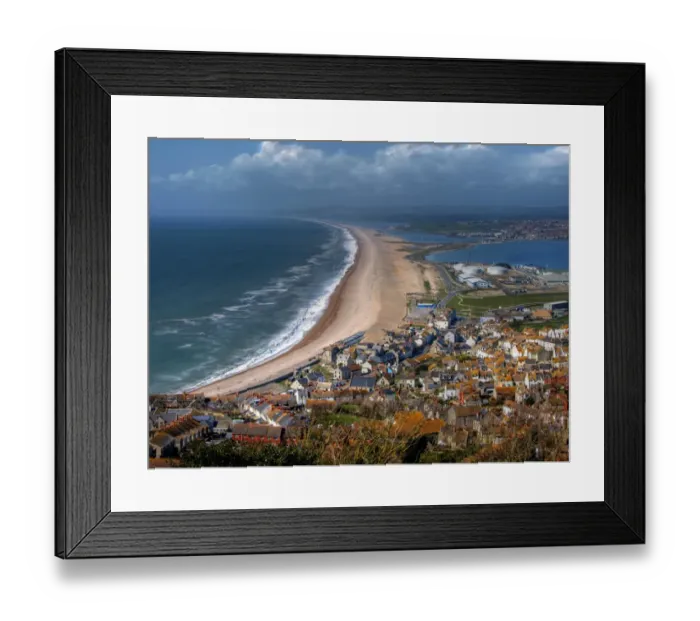 Framed Print : Chesil beach Framed Print : Chesil beach